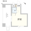 1R Apartment to Buy in Shibuya-ku Floorplan