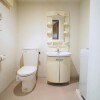 品川區出租中的1K公寓大廈 盥洗室