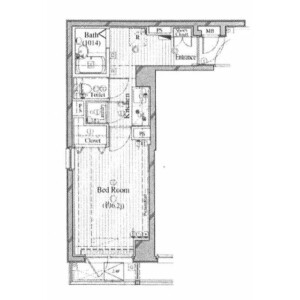 1K Mansion in Setagaya - Setagaya-ku Floorplan