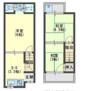 3K House in Amami minami - Matsubara-shi Floorplan