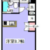 1R Apartment to Rent in Ichikawa-shi Floorplan