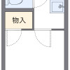 西东京市出租中的1K公寓 房屋布局
