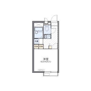1K Apartment in Nishidai(1-chome) - Itabashi-ku Floorplan