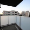 1LDK Apartment to Rent in Shinjuku-ku Balcony / Veranda
