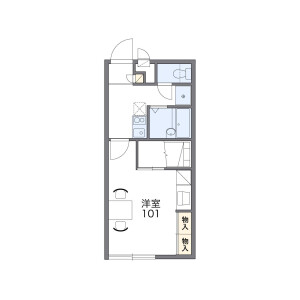 1K Apartment in Dai - Kimitsu-shi Floorplan
