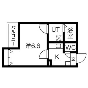 1K Apartment in Arakocho - Nagoya-shi Nakagawa-ku Floorplan