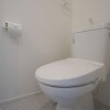 1R Apartment to Rent in Koto-ku Toilet