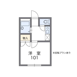 1K Apartment in Nishisunacho - Tachikawa-shi Floorplan