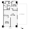 2LDK Apartment to Buy in Sagamihara-shi Minami-ku Floorplan