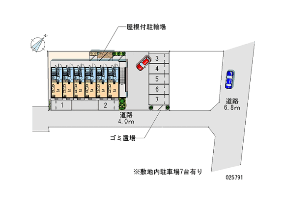 1K Apartment to Rent in Saitama-shi Iwatsuki-ku Floorplan