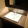 1LDK Apartment to Rent in Chuo-ku Washroom
