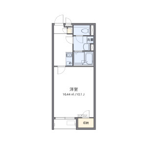 1K Apartment in Omiyamachi - Tochigi-shi Floorplan